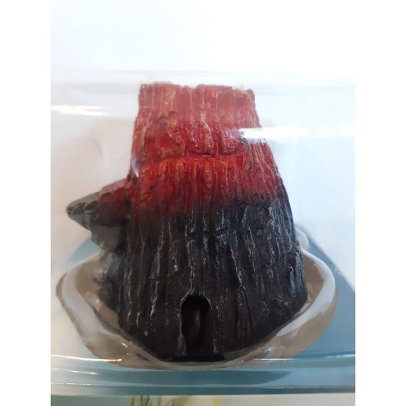 Aquarium Decorations, Air Stone Bubbler Volcano Shape Ornament Kit Set - Picture 7 of 15